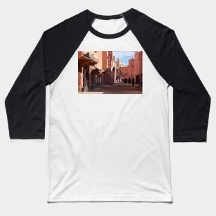 Marrakech - Street life Baseball T-Shirt